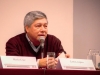 Carlos López en la entrega del Premio de Poesía Editorial Praxis 2011 en el Palacio de Bellas Artes.